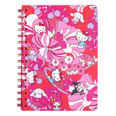 Hello Kitty® and Friends Small Spiral Notebook with Pockets